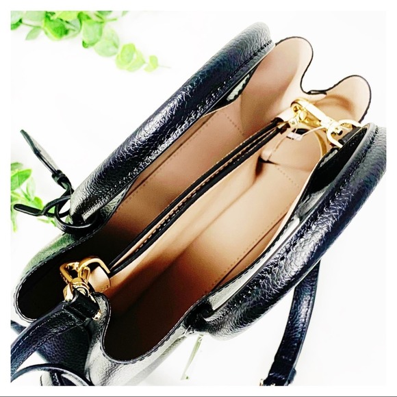 Kate Spade Small Eva Satchel Black - Picture 7 of 11